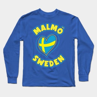Malmö Sweden hosting European music competition Long Sleeve T-Shirt